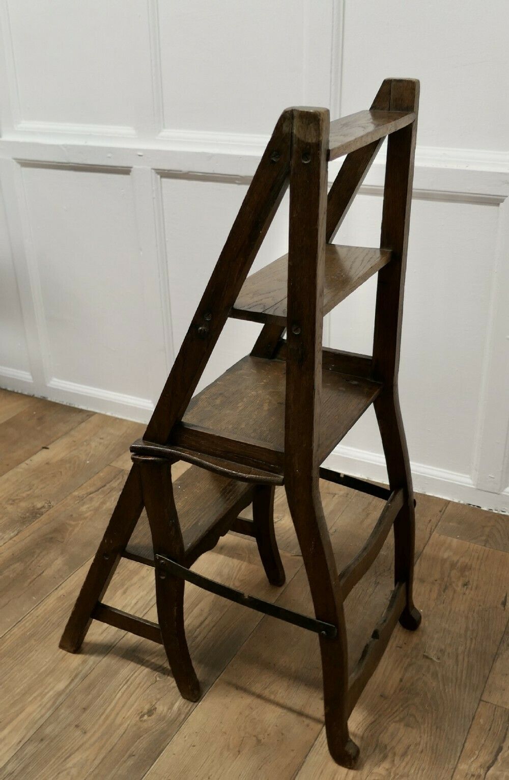 French Country Metamorphic Chair And Sturdy Ladder Steps photo vintage