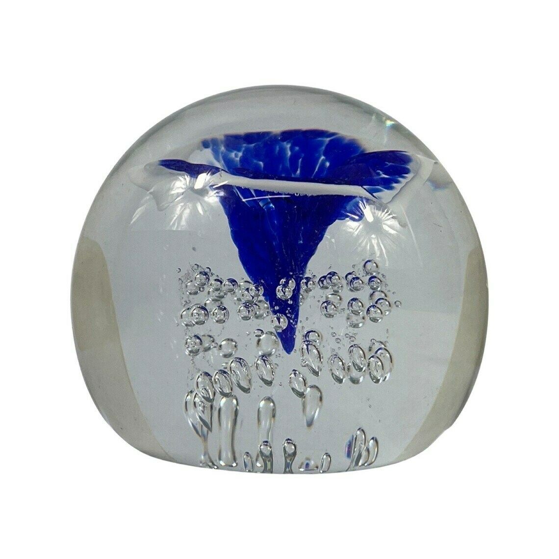 Handgemaakt Murano Presse Papier Met Bloemmotief photo Woonaccessoires