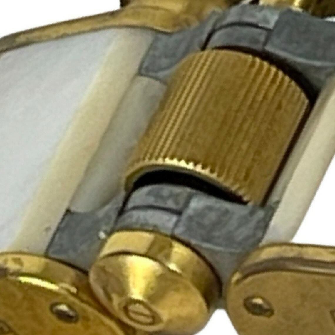 Carl Zeiss Jena Teleater Antique German Made Theater Viewer Binoculars Opera Glasses Brass Casing With Mother Of Pearl Ca. 1930 photo for sale