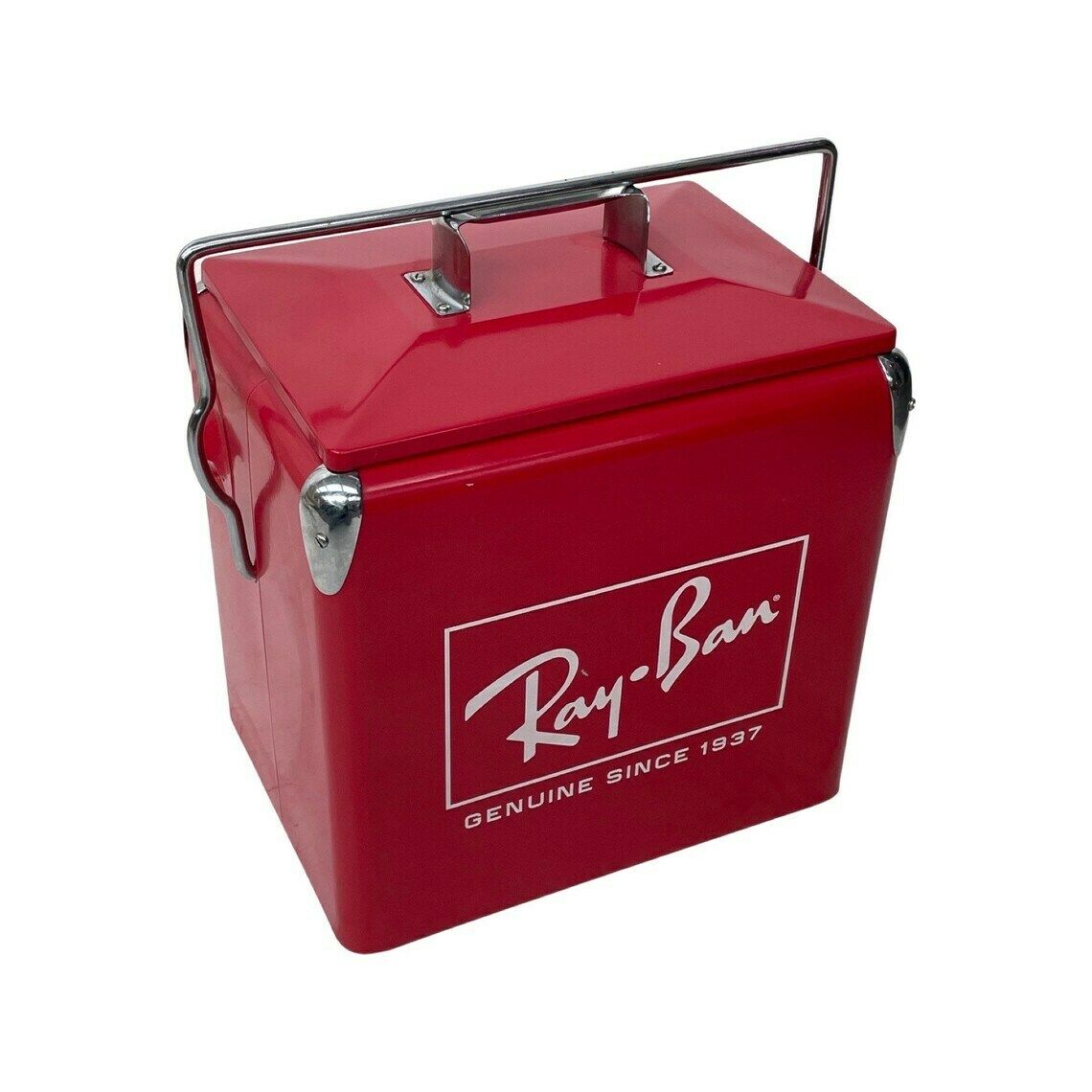 Ca. Jaren 1990 Ray Ban Promotionele Koelbox Met Ingebouwde Flessenopener photo for sale