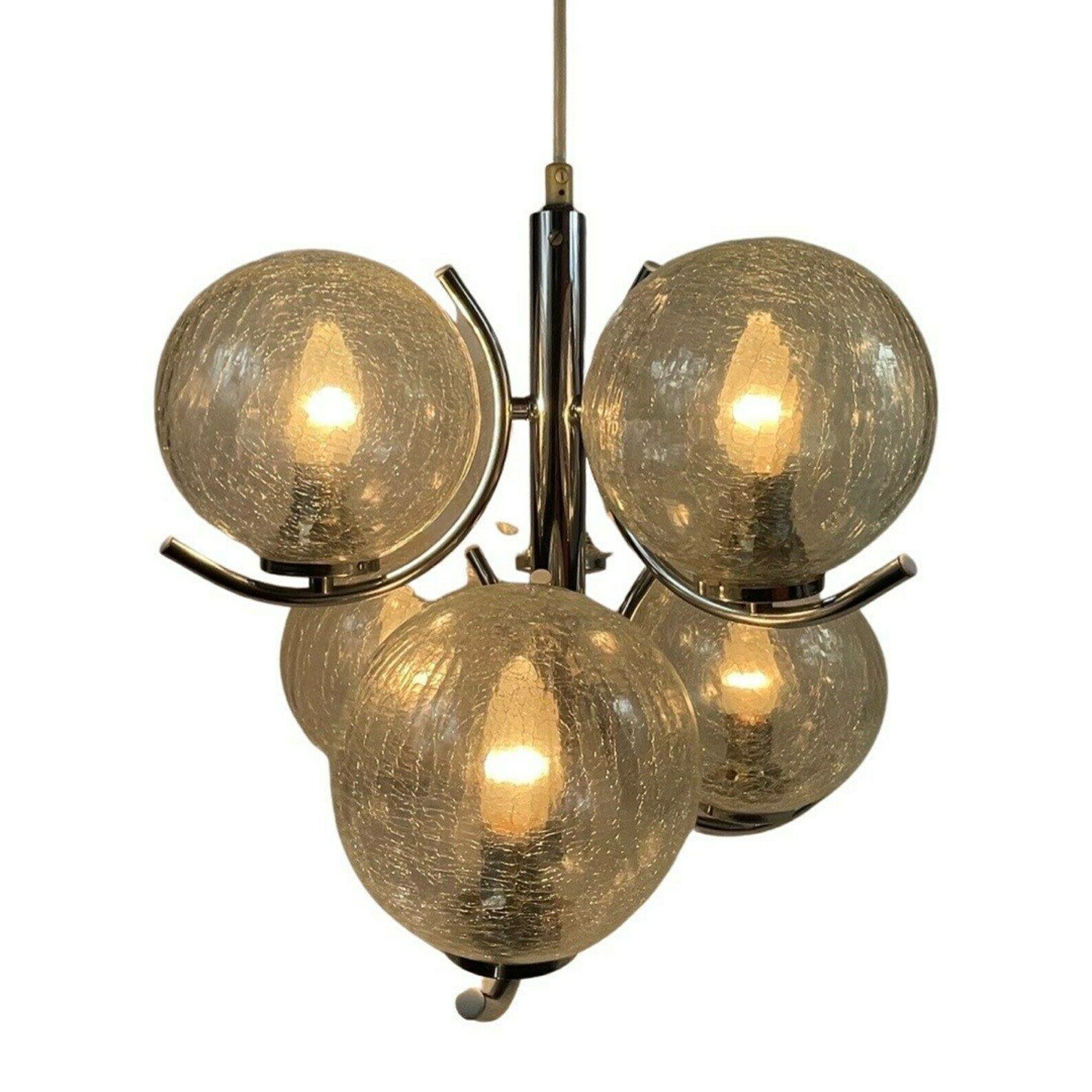photo for sale Richard Essig   Hanglamp   Model Sputnik   Inclusief Nieuwe Lampen   Space Age Design