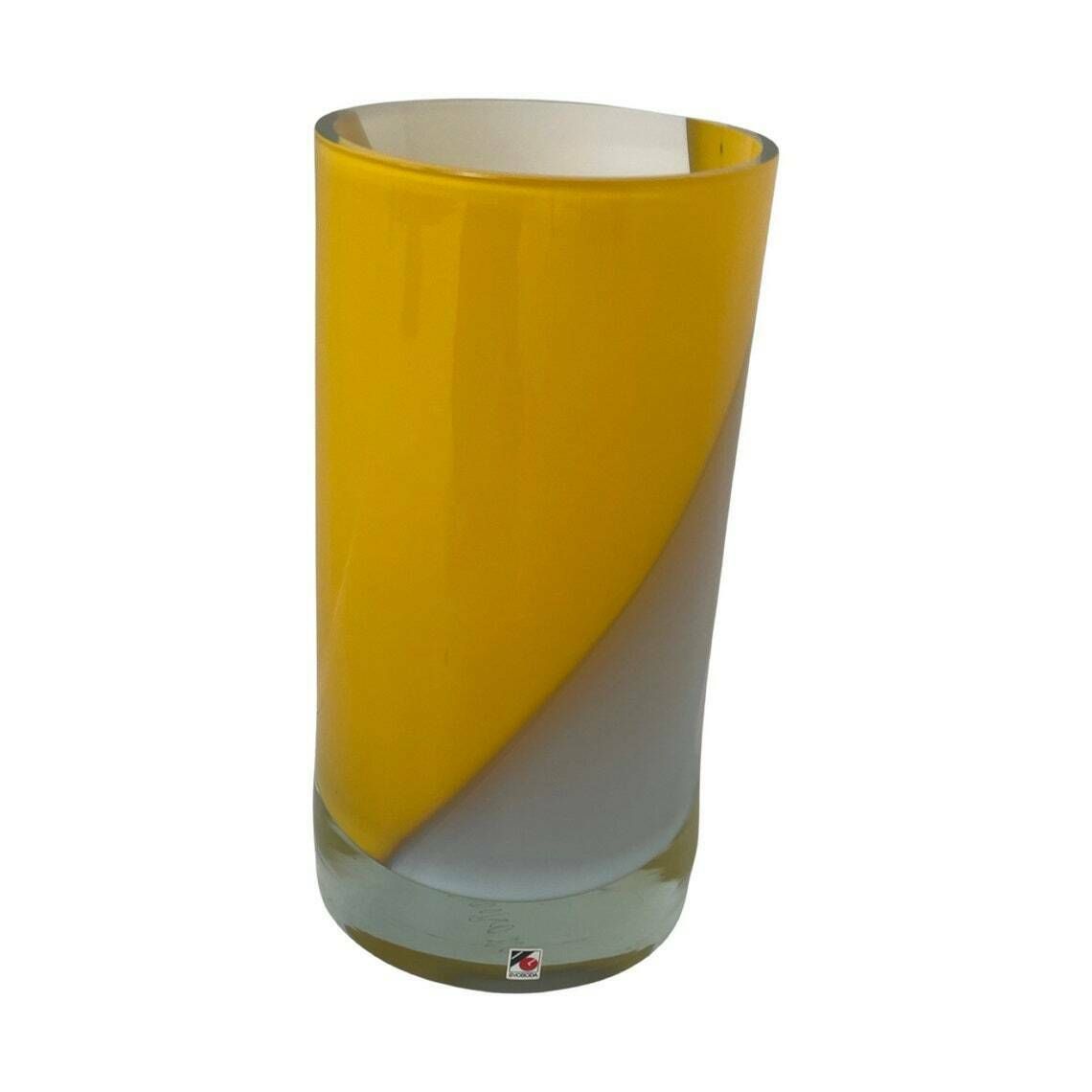 Jaroslav Svoboda   škrdlovice Glass Works   Glass Vase   Heavy, Well Made And Truly Unique Piece   Signed   Czech Republic photo vinterior