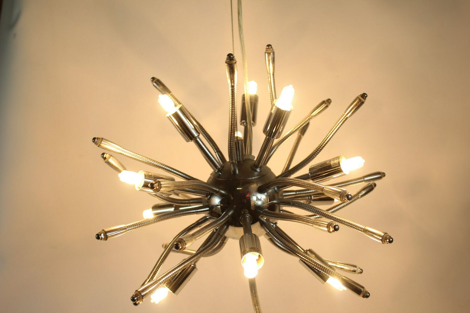 Hanglamp   Model Sputnik   Inclusief Nieuwe Lampen   Space Age Design