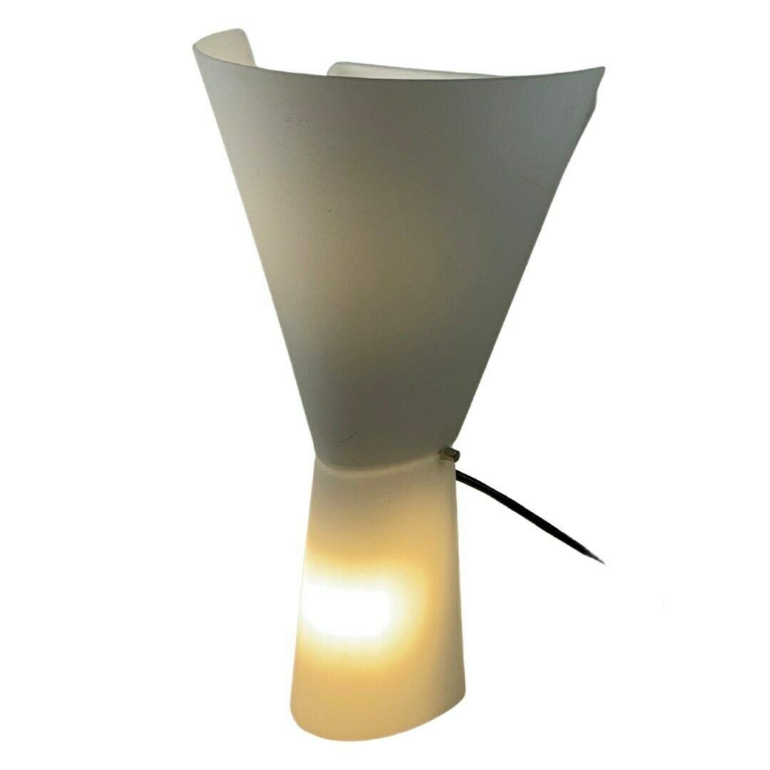 S. Marcato For Arteluce Nemo   Model ‘Alkaid’   Diabolo Shaped Wall Sconce  White Frosted Glass   Contemporary Design photo furniture
