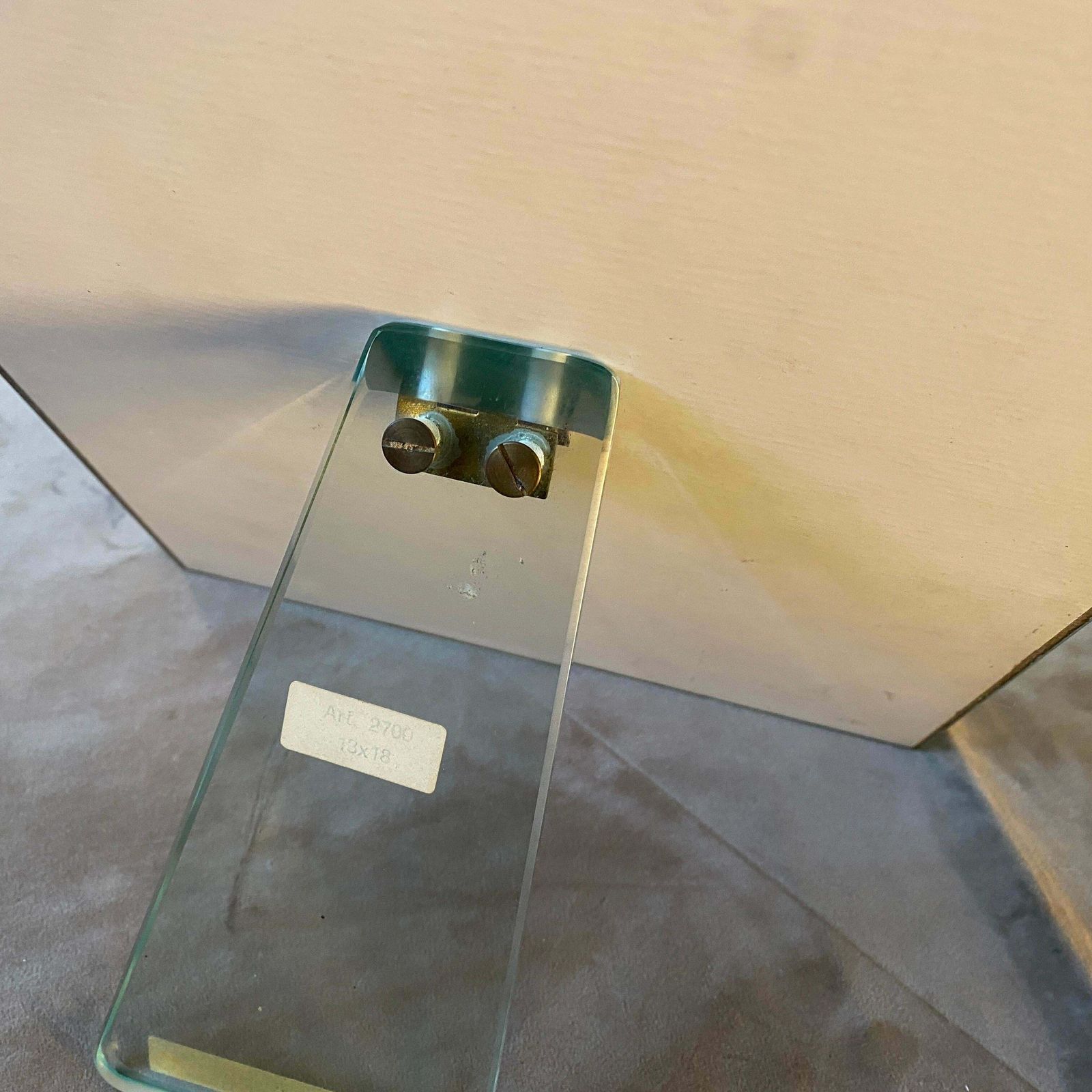 1950s Mid Century Modern Mirrored Glass Picture Frame By Fontana Arte photo buy