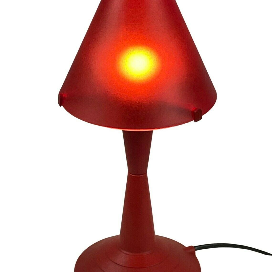 Veneta Lumi   Lulu   Serie Z2000   ‘Laguna Light’   Postmodern   Plastic Design   Tafellamp   Red   Massive photo for sale