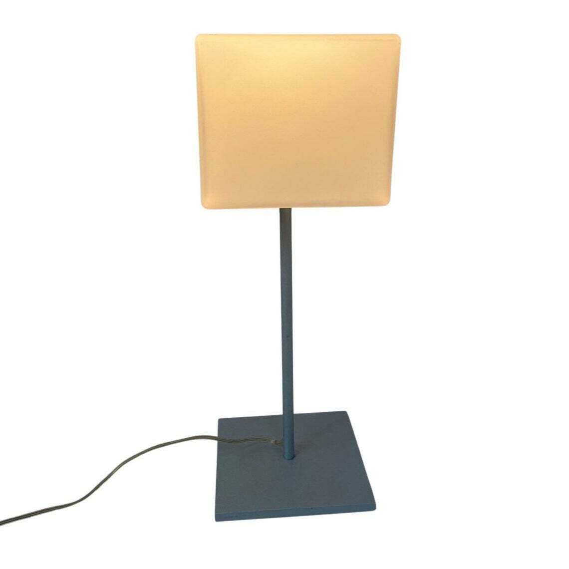 Tre Italy   Table Lamp   White Frosted Glass   Including Line Dimmer   Contemporary Design