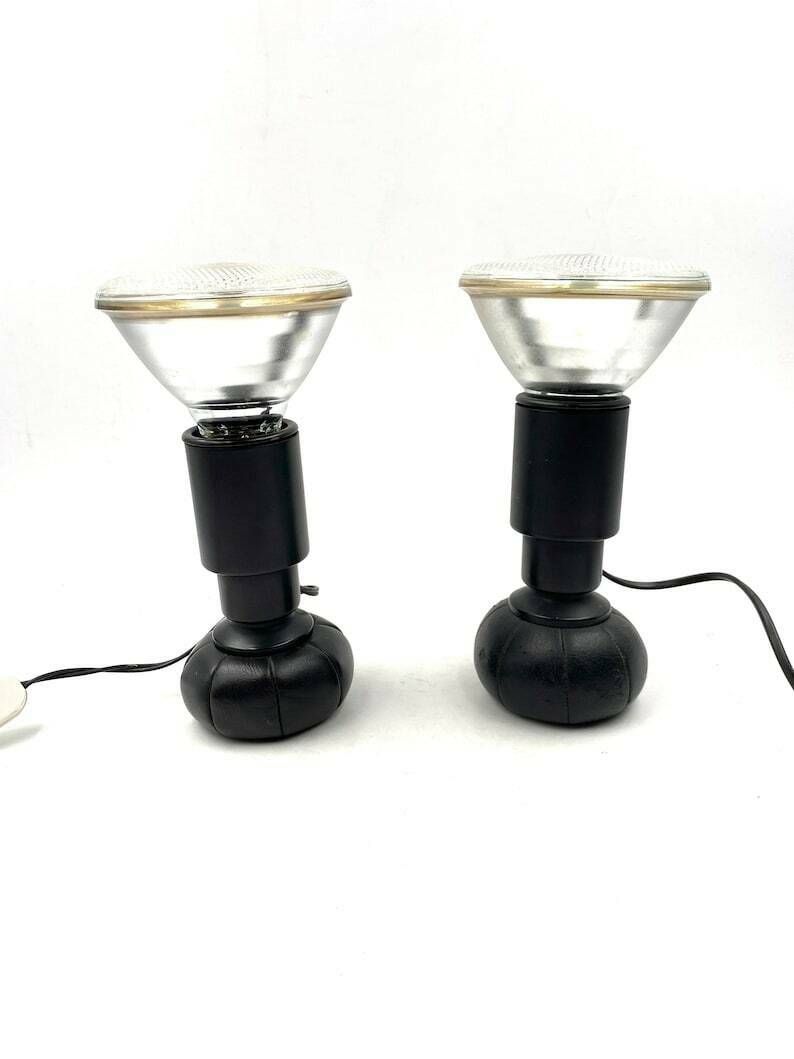Gino Sarfatti, Set Of 2 Table Lamps Mod. 600/C, Arteluce Italy, 1966 photo for sale