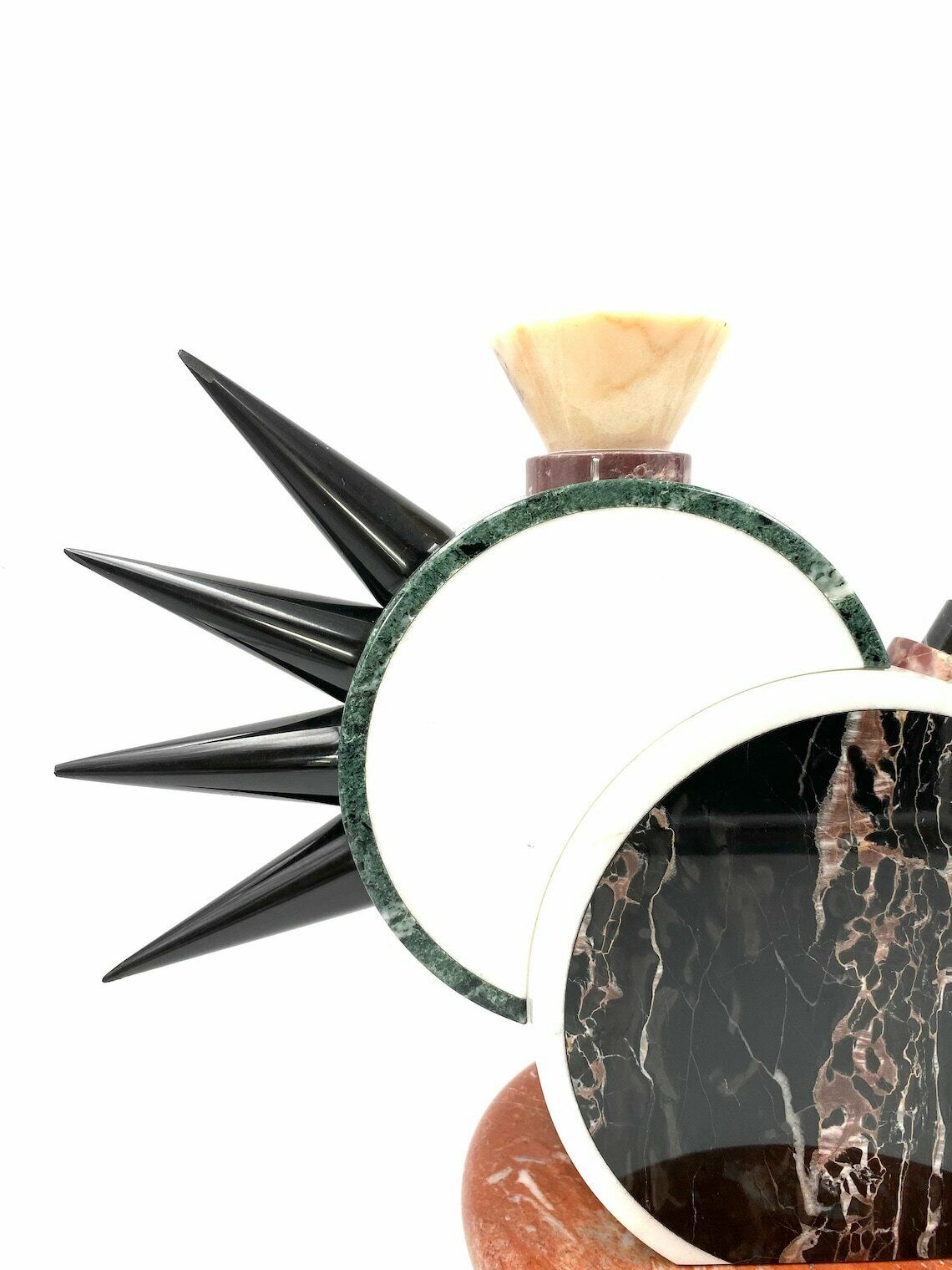 Sholapur Sculpture Vase, Michele De Lucchi, Up & Up, Carrara Italy, 1985 photo 5914.0
