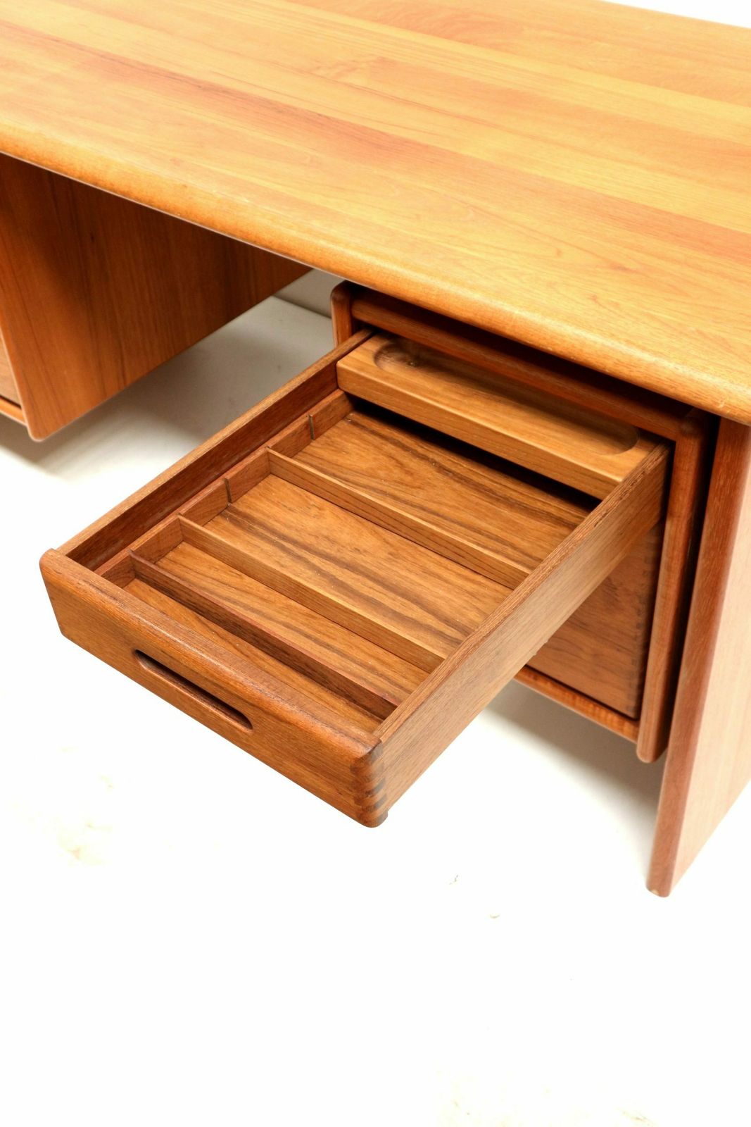 Vintage Danish Design Desk By Dyrlund Made In The 1970s photo vinterior