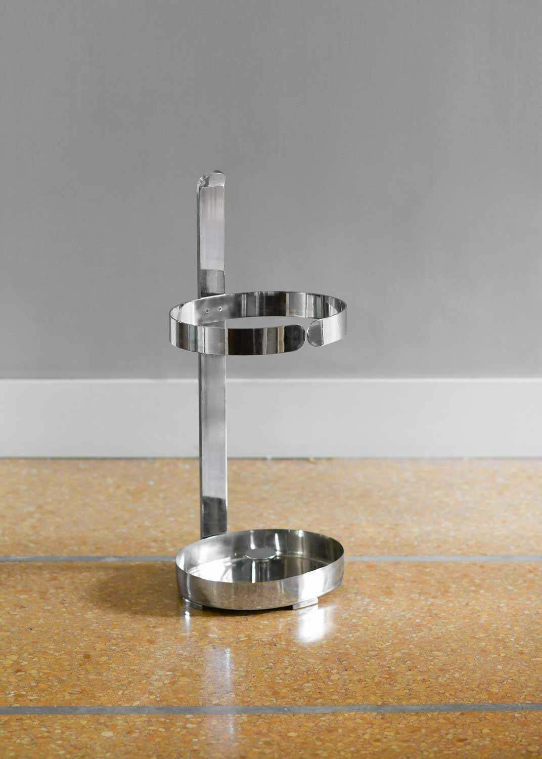 "Fasce Cromate" Umbrella Stand By Luigi Caccia Dominioni For Azucena 1980 photo buy