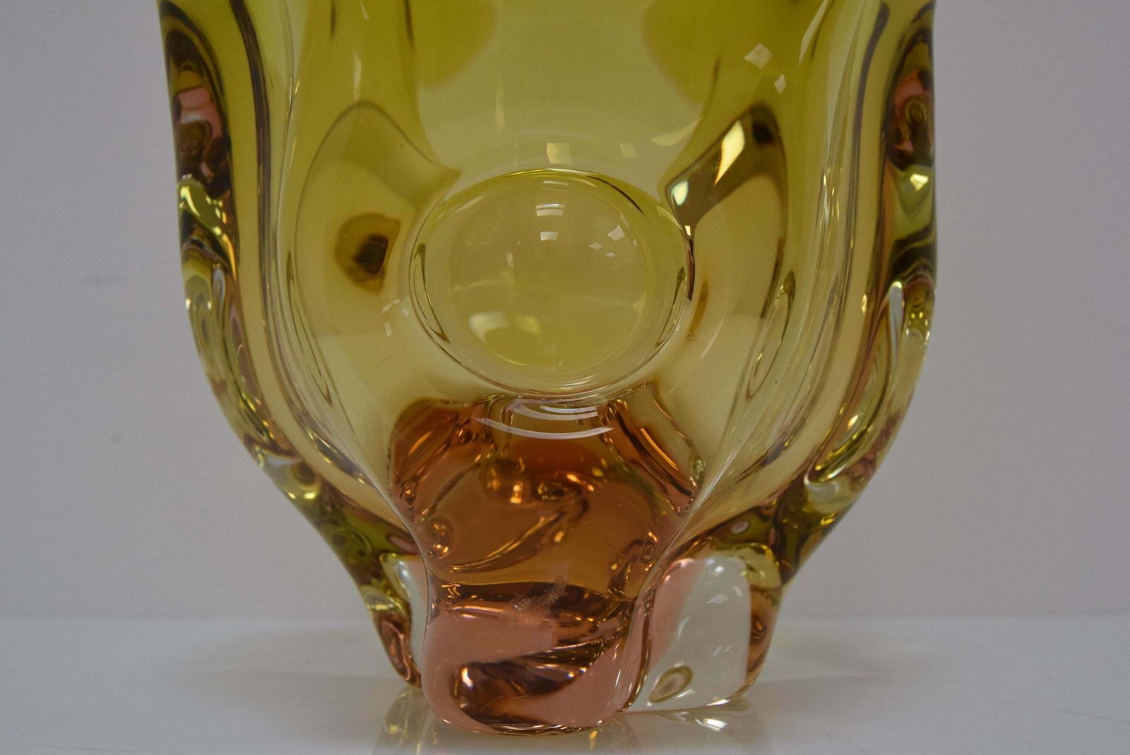 photo furniture Art Glass Bowl By Josef Hospodka For Glasswork Chribska, 1960's. £266.92