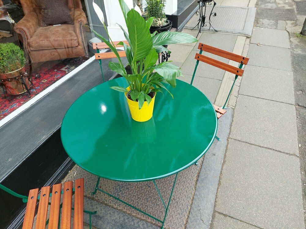 Garden Bistro Set, 1970s, Vintage photo vinterior