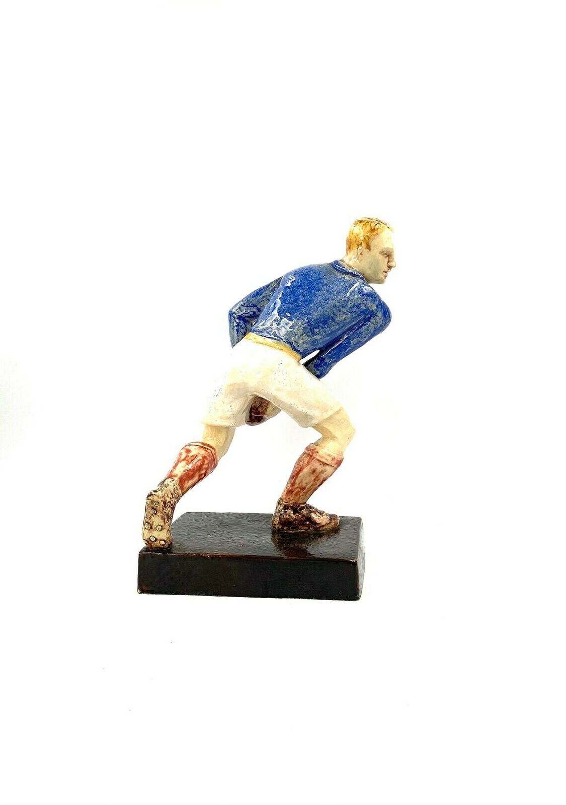 Willy Wuilleumier, Sculptures 'Les Joueurs De Rugby', G.A.M. France, 1940 photo vintage