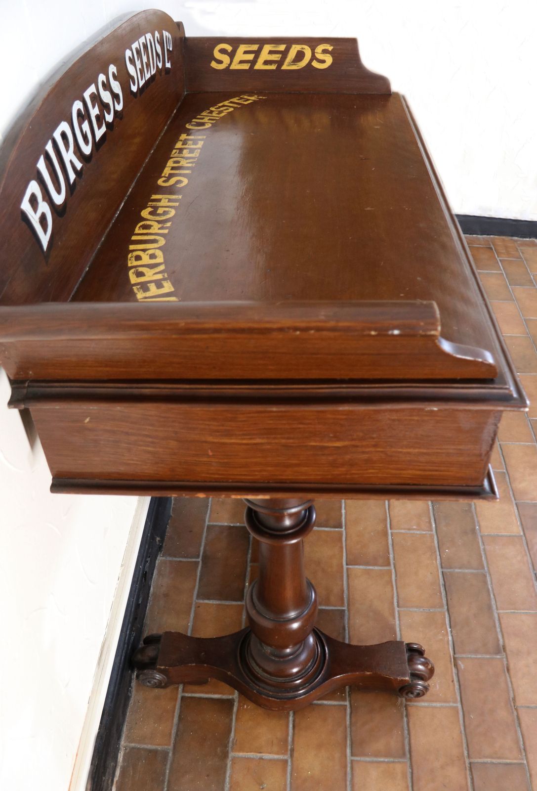 photo for sale A Lovely Late Victorian Mahogany Galleried Side Table.