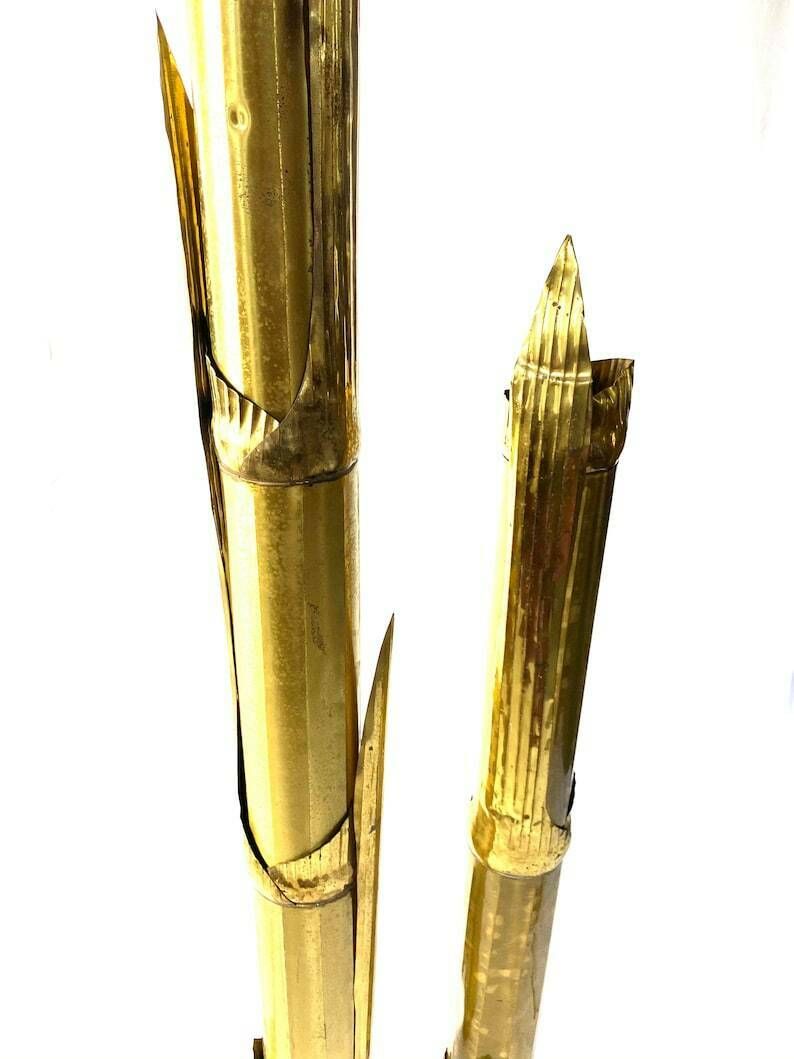 Tommaso Barbi, Pair Of "Canna Di Bambù" Floor Lamps, G&G Studio E Disegno, Rome, Italy, 1970 photo buy