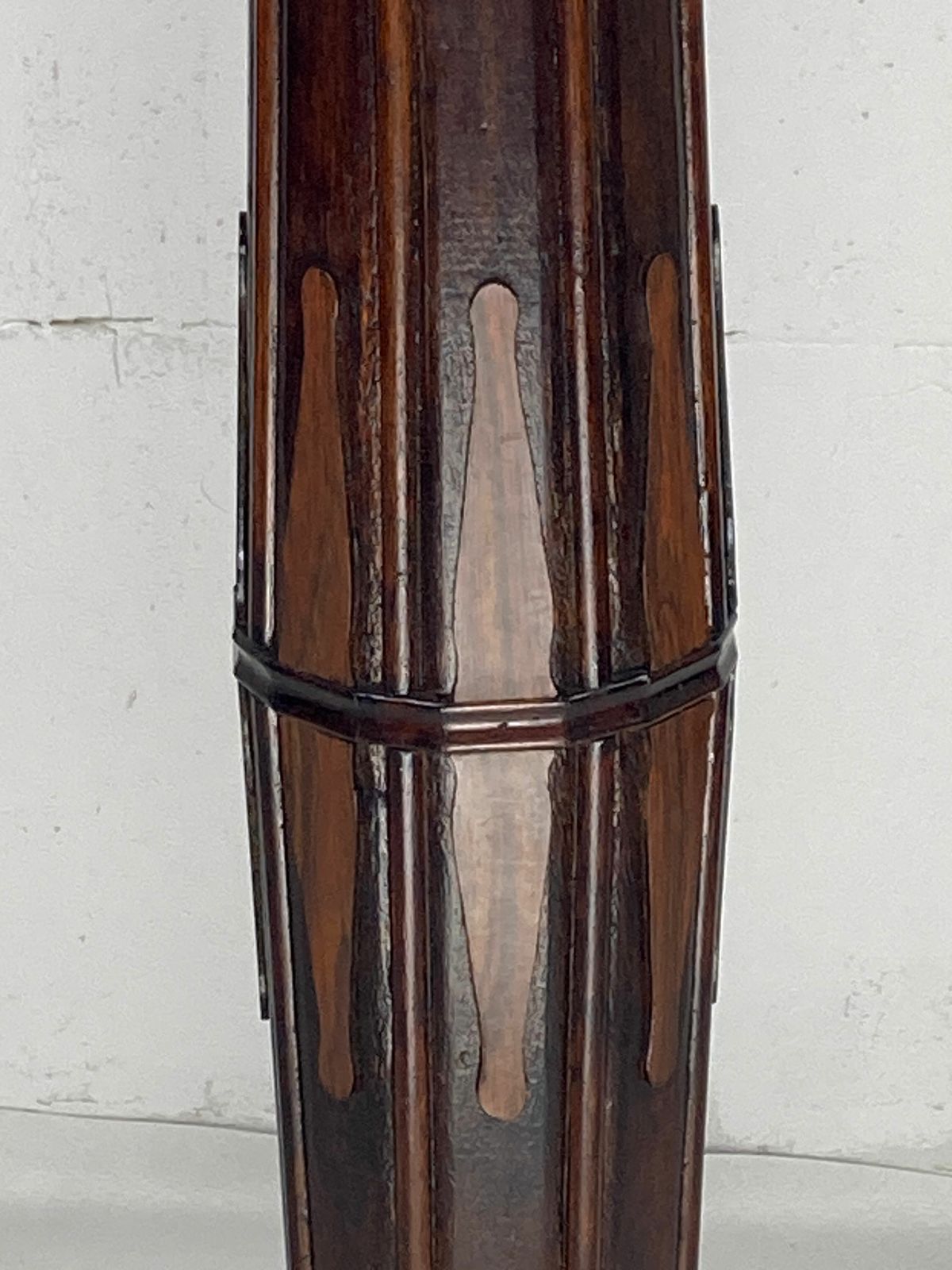 589.0 Dutch Art Deco Amsterdam School Pedestal Or Plant Stand, 1920s photo