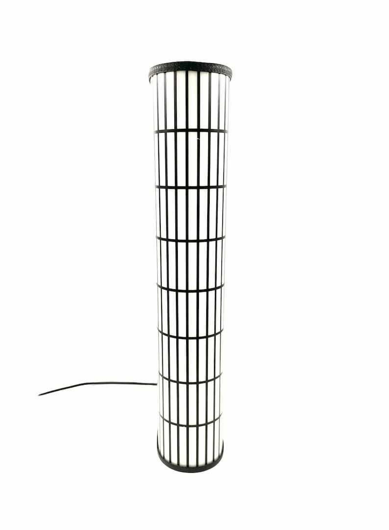 photo furniture Postmodern Reticulated Lamp In The Manner Of J.Hoffman, Italy 1980s