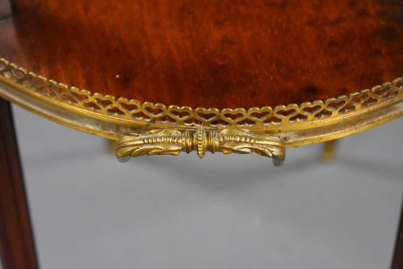 photo for sale 19th Century French Mahogany Etagere