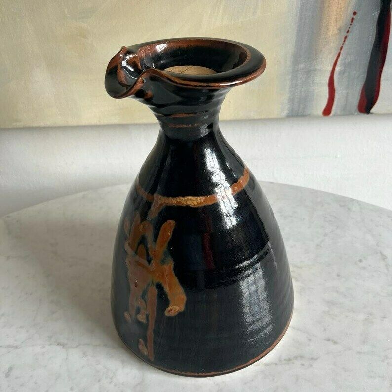 Large Studio Pottery Water Jug / Vase / Gift /By Louis Mulcahy photo 75.0