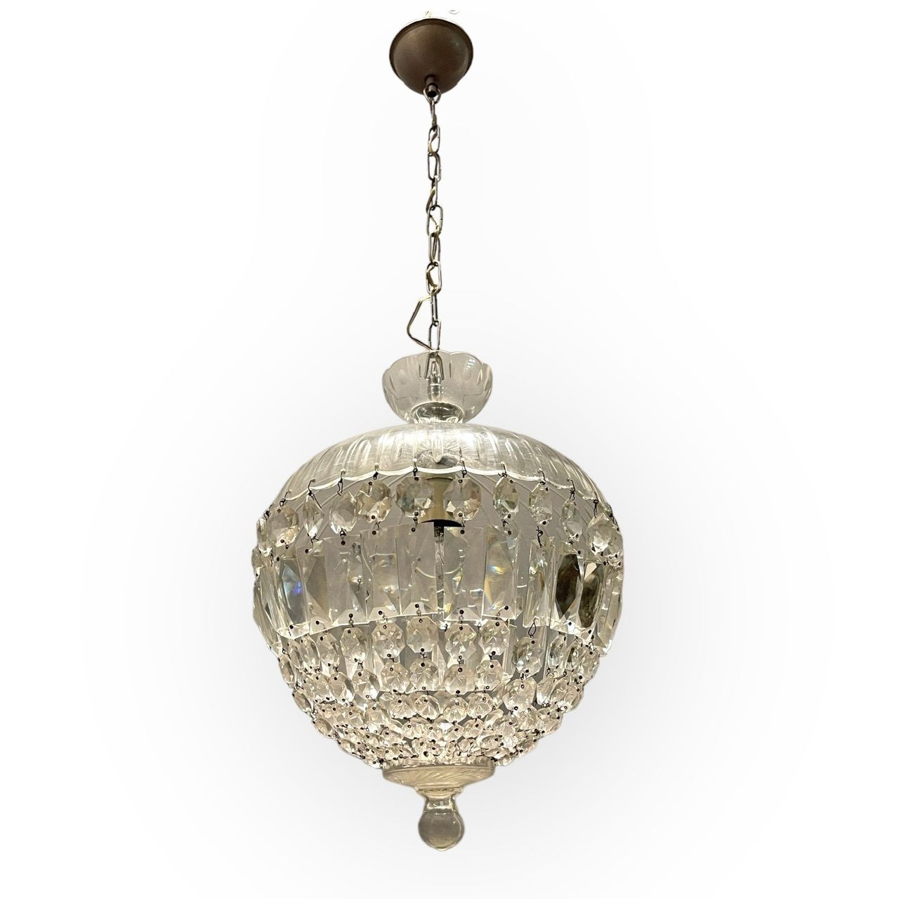 Crystal Murano Glass Light Pendant photo Lighting
