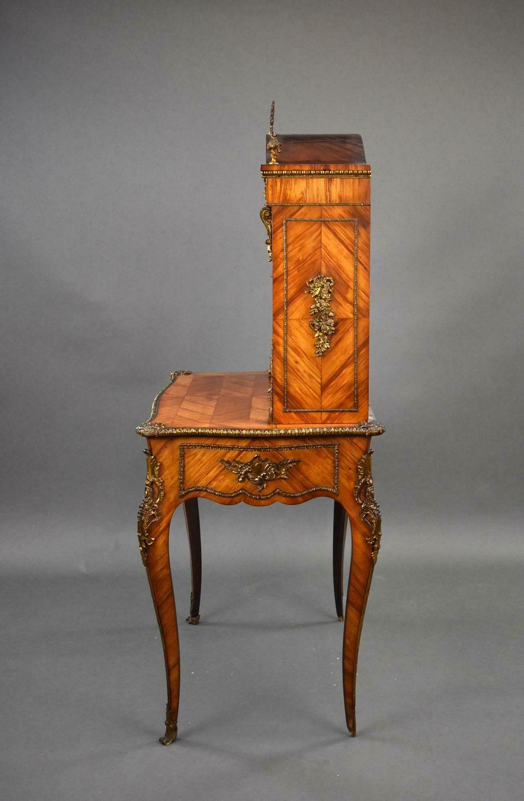 19th Century Walnut Bonheur Du Jour photo for sale