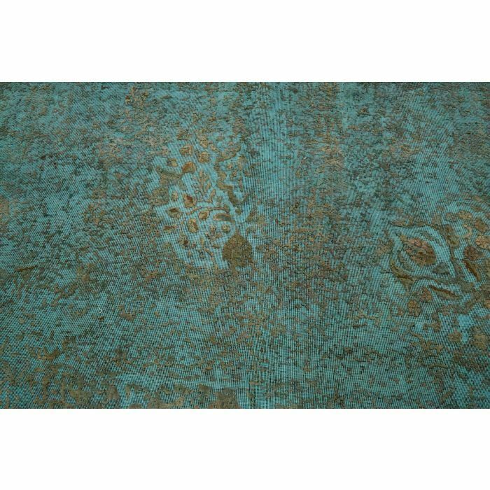 photo for sale Handmade 330 X 245 Cm Turquoise Over Dyed Large Area Rug