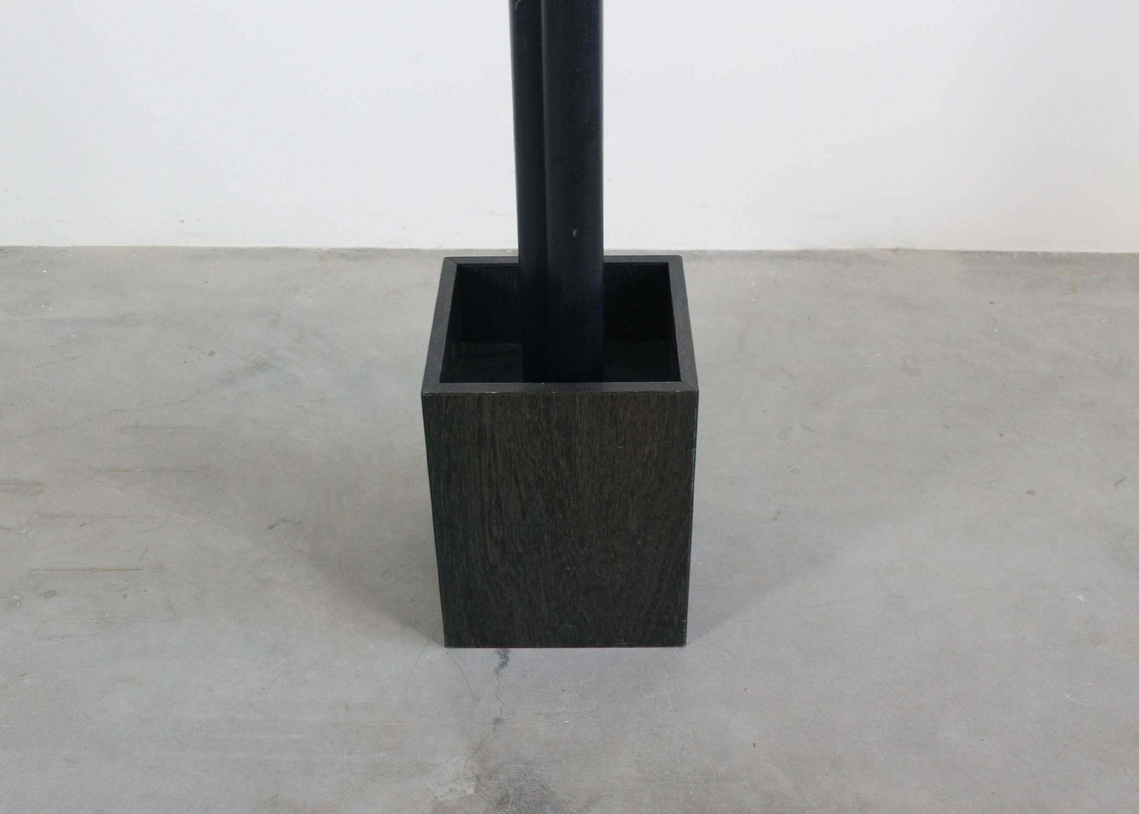 Sandro Bagnoli Floor Lamp De Luz In Wood Ultramobile Collection By Gavina 1970s photo 1200.0