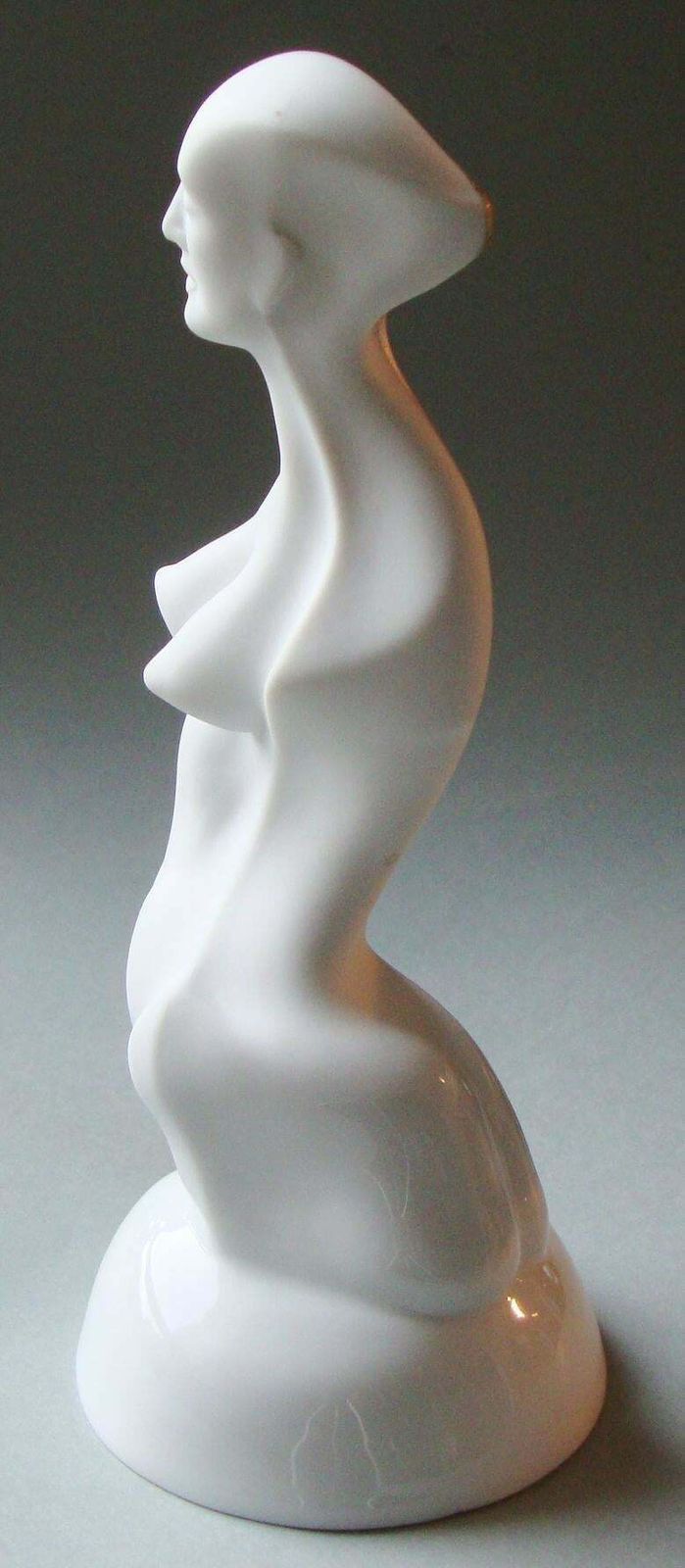 Ilona Romule Women Figure On A Pedestal Porcelain,Silver, photo furniture