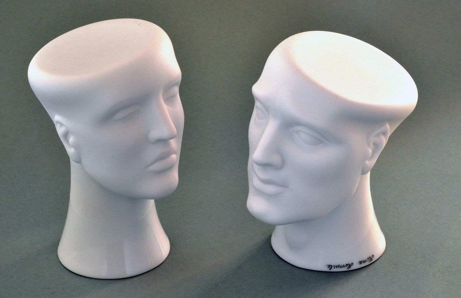 Ilona Romule Couple. Porcelain Vases 2 X photo Home Decor