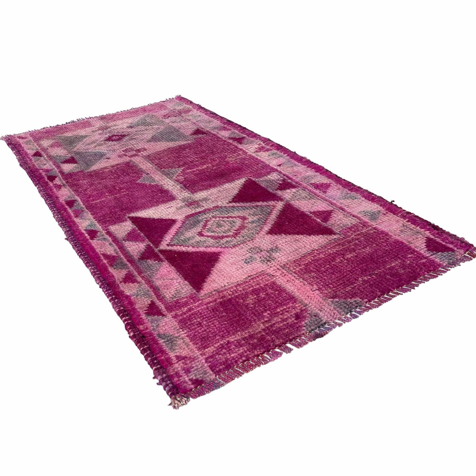 photo for sale Traditional Vintage Kurdish Herki Rug , 155 X 80 Cm