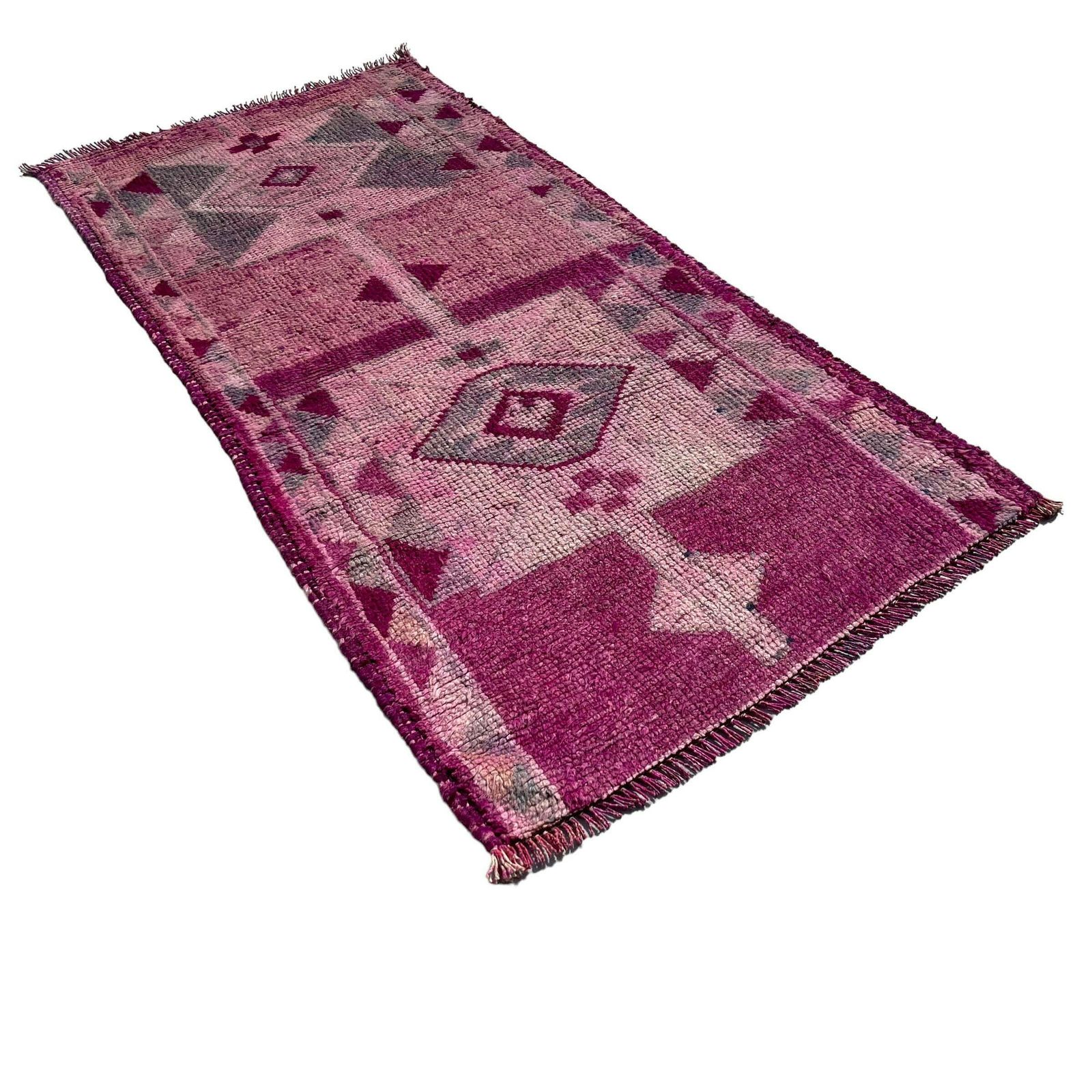 Traditional Vintage Kurdish Herki Rug , 170 X 81 Cm photo 410.0