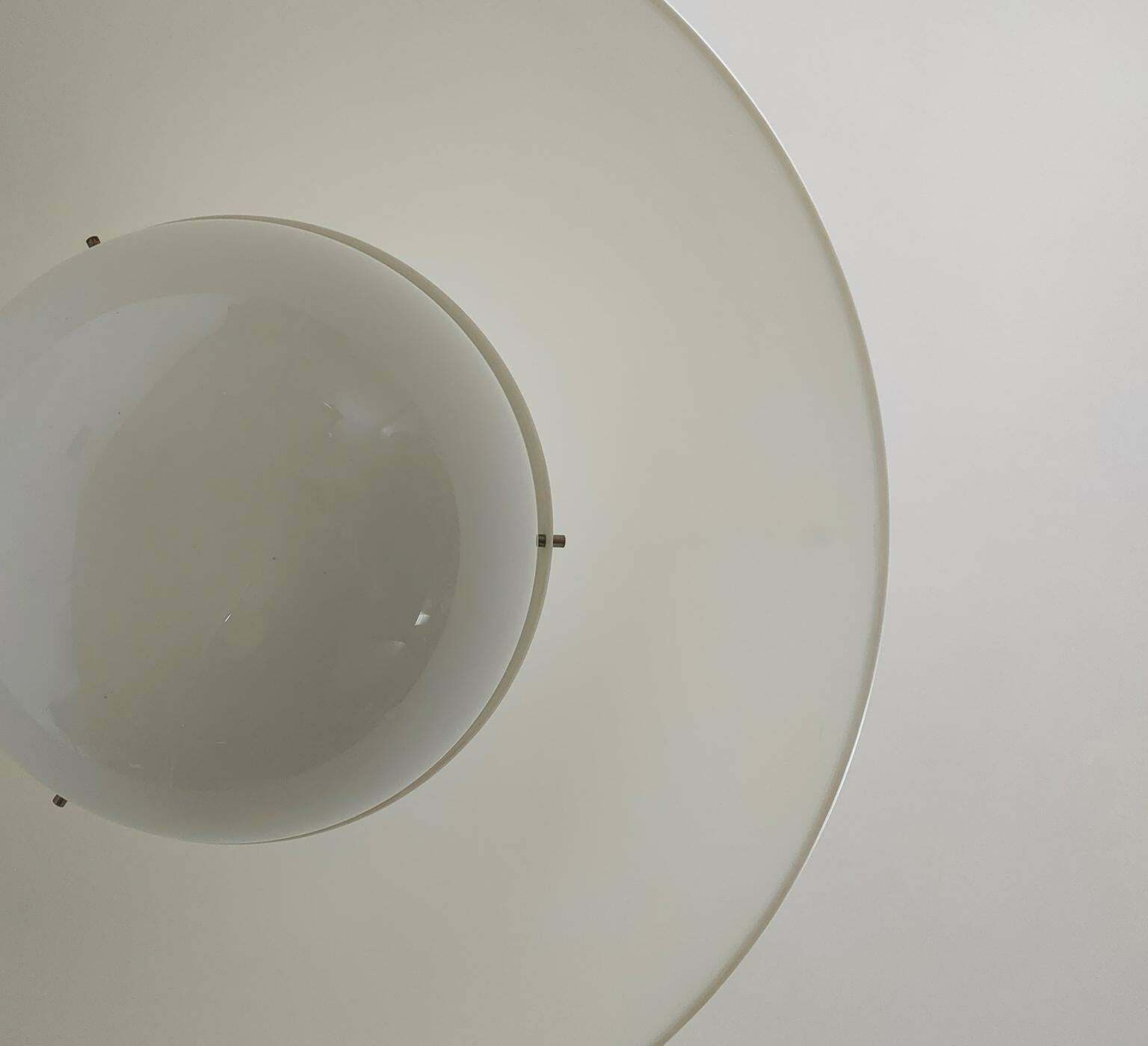 Achille & Pier Giacomo Castiglioni Kd6 Hanging Lamp For Kartell 1959 Italy photo vinterior