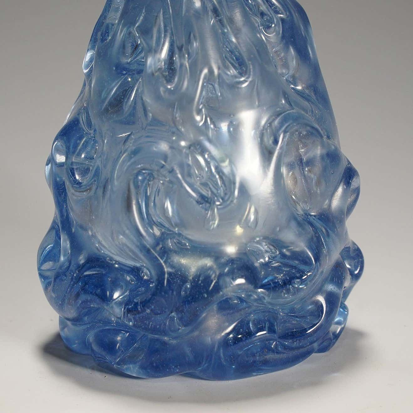 Vintage Murano Art Glass Flacon By Barovier & Toso (Attr.) Ca. 1950 photo Home Decor