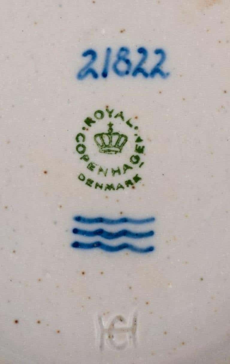Carl Halier (1873 1948) For Royal Copenhagen Bowl In Stoneware With Sung Glaze photo 229.0