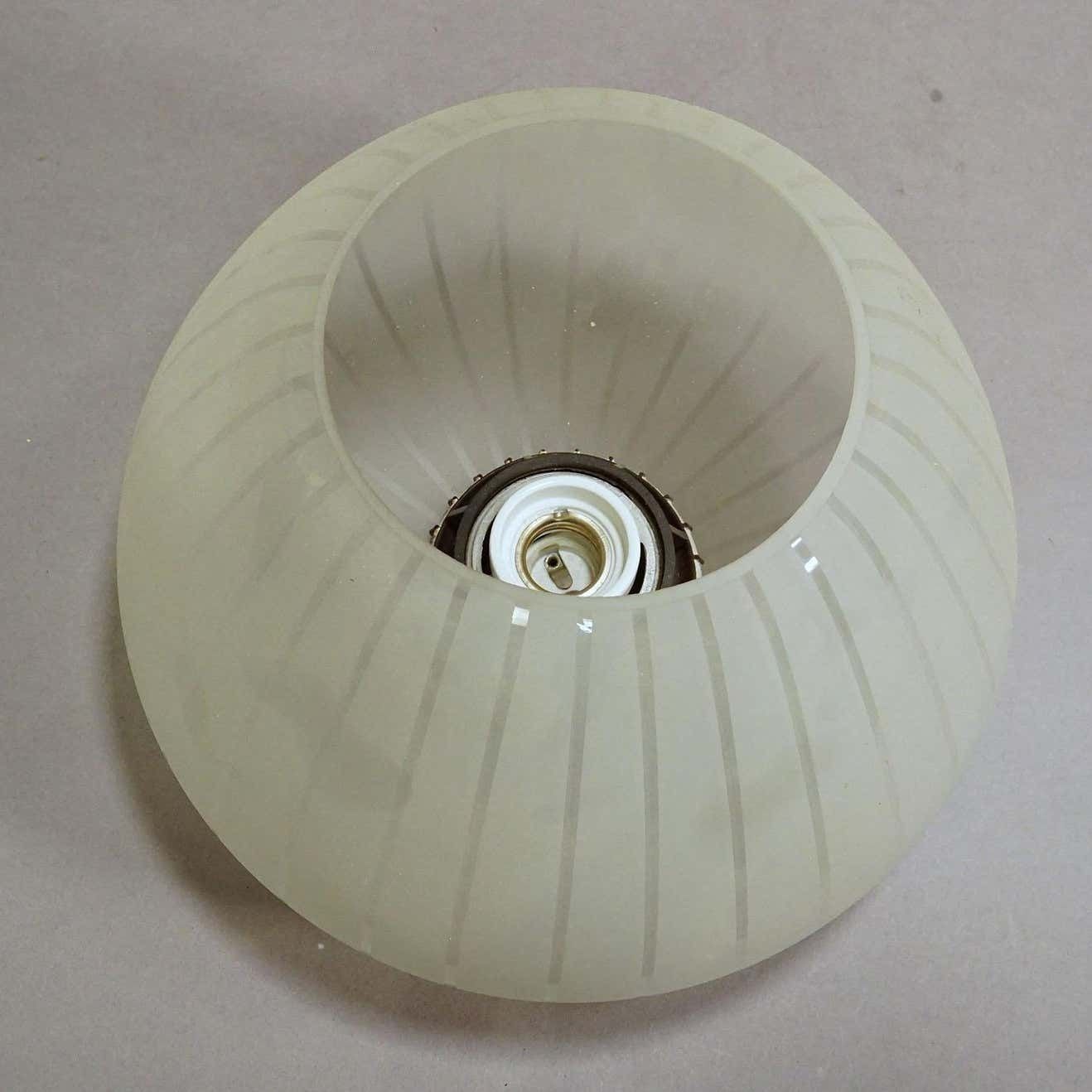 Vintage Bauhaus Light Fixture Designed By Wagenfeld Peill & Putzler, Stella, Ger photo Lighting