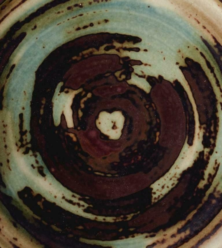Carl Halier (1873 1948) For Royal Copenhagen, Bowl In Stoneware With Sung Glaze. photo Home Decor