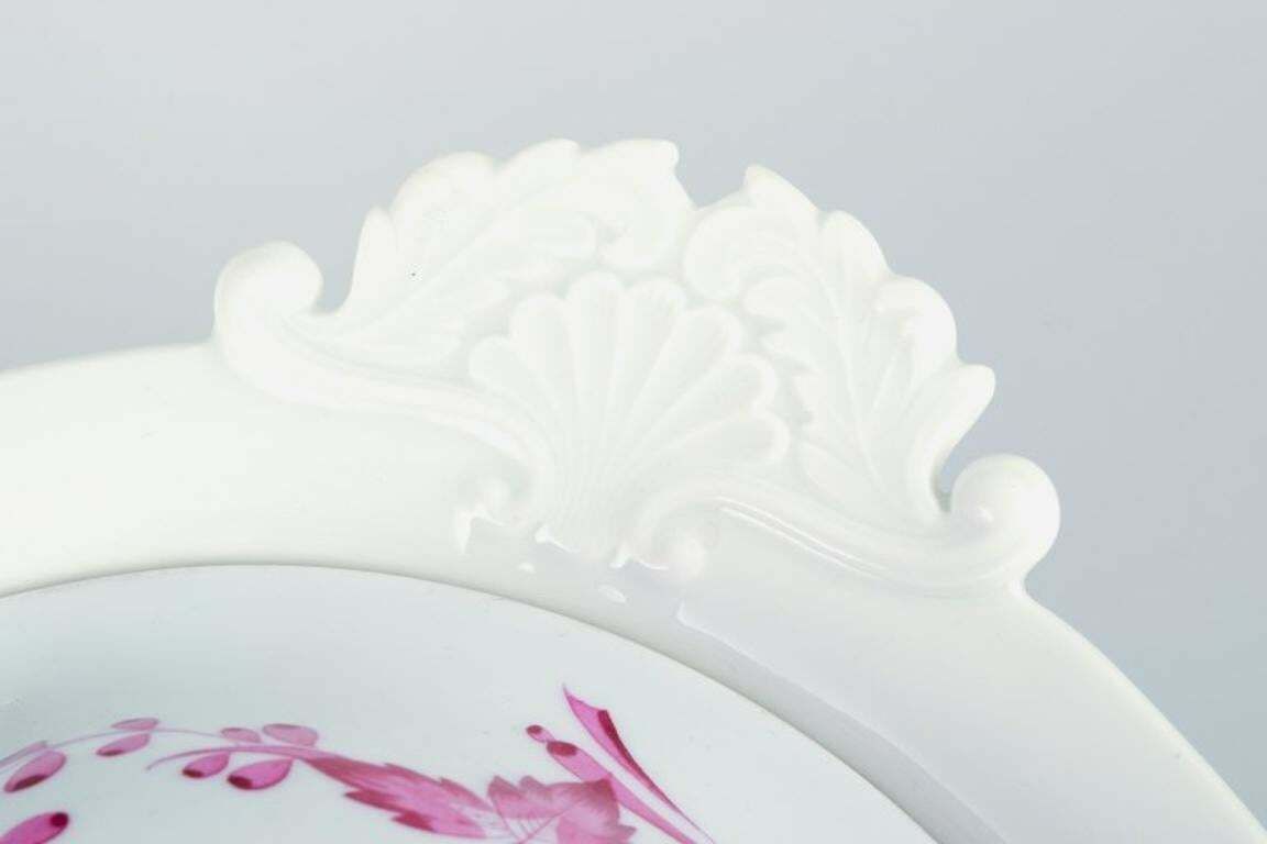 Meissen, Germany, Pink Indian, Round Tureen With Lid. 19th Century. photo 164.0