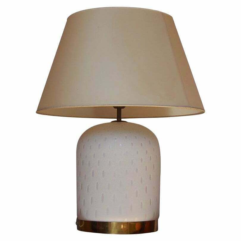 Tommaso Barbi Table Lamp In Murano Glass Italian Manufacture 1970s photo vinterior