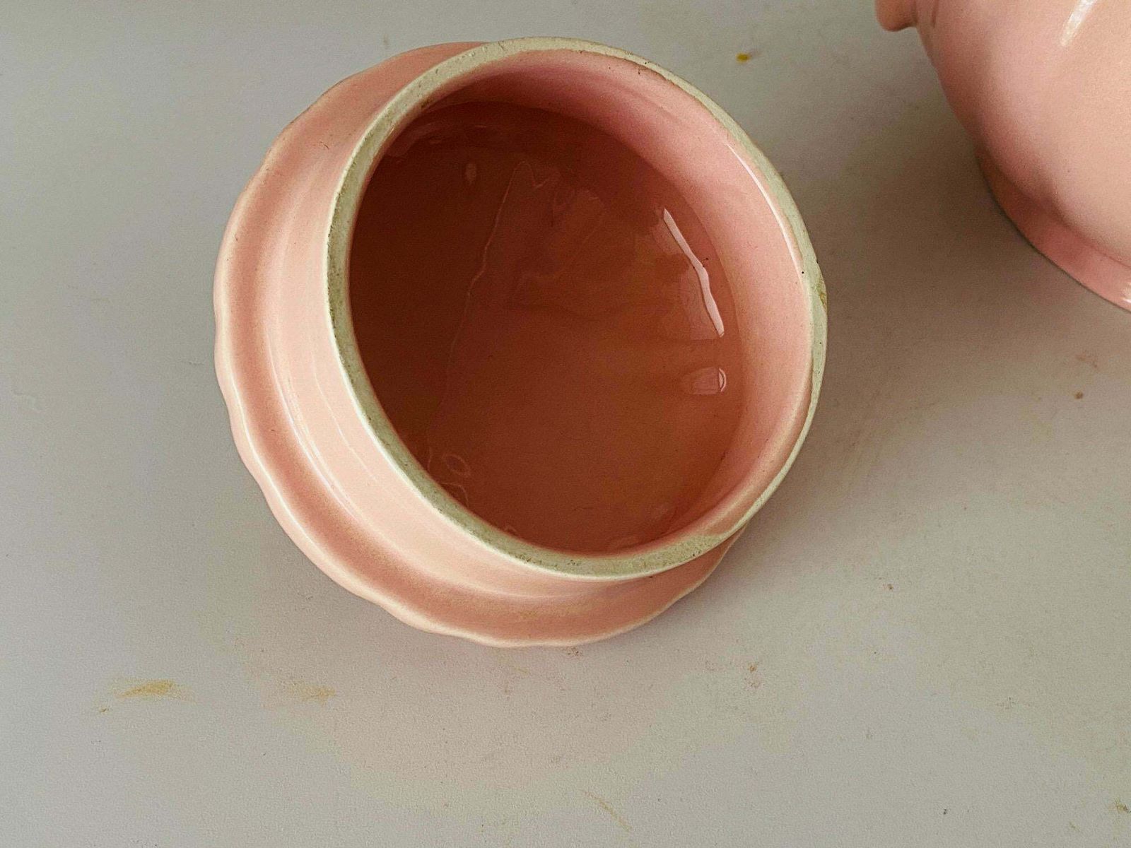Teapot In Ceramic For Les Salins In Pink Color Midcentury, France photo Home Decor