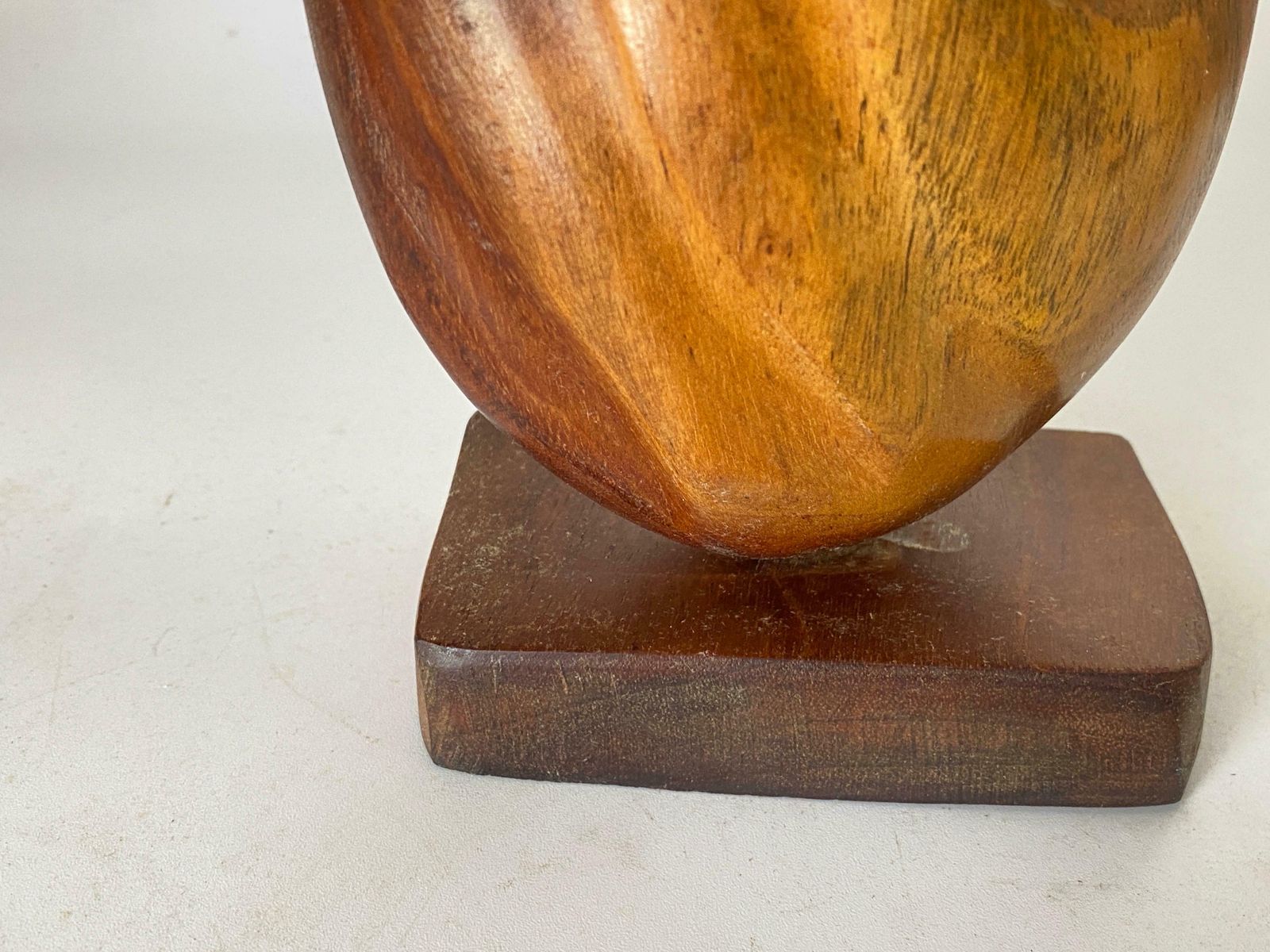 Wood Abstract Sculpture In The Style Of Alexandre Noll Brown Color, France, 1960 photo furniture