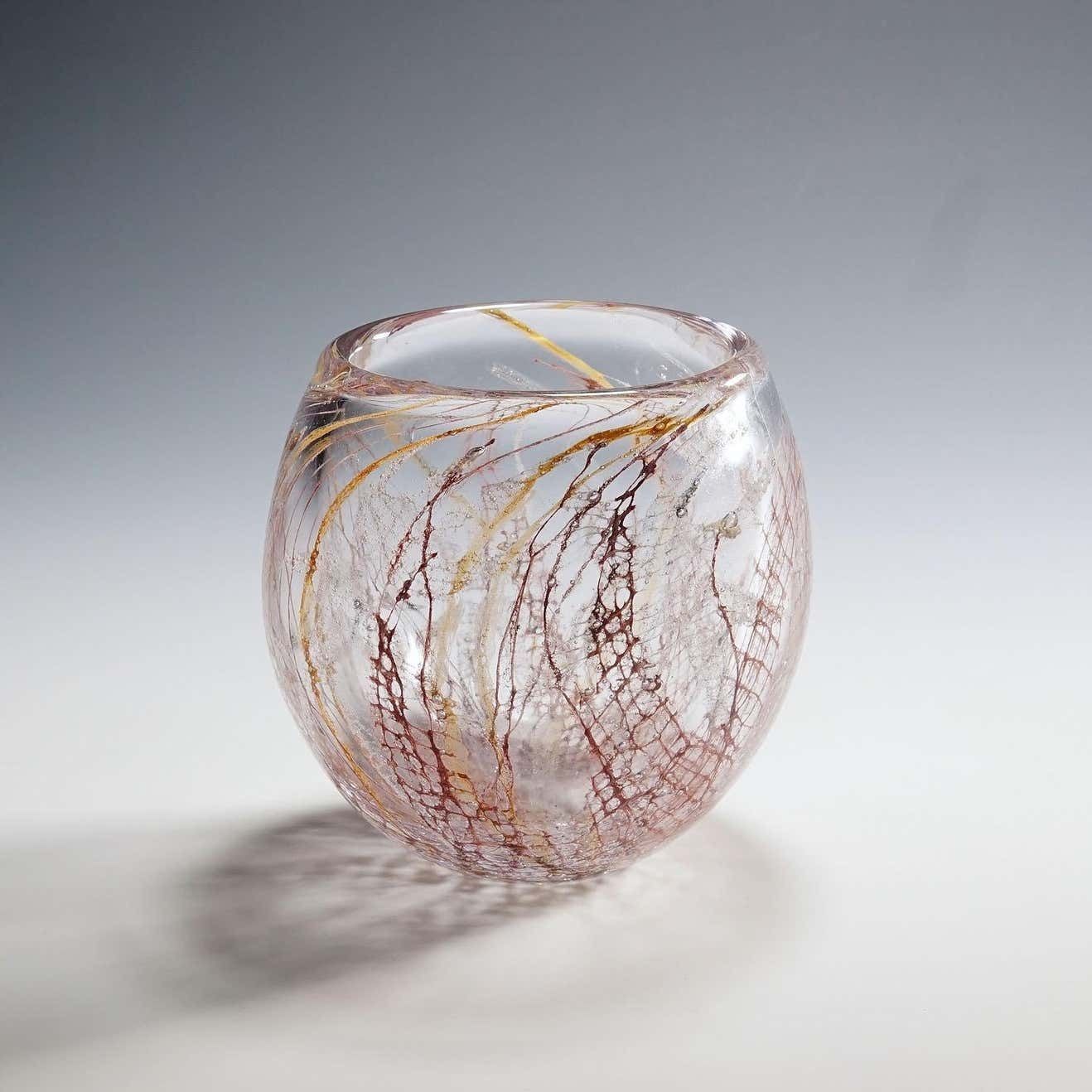 Artglass Vase Sjogras By Goran Stroemgren For Art Glassworks Urshult Sweden photo furniture