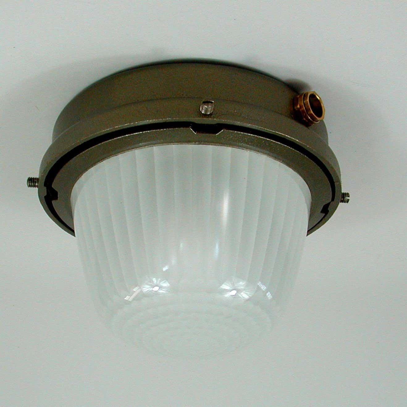 photo buy Maritime Holophane Sconces Wall Lights By Holophane, France 1950s, Set Of Two