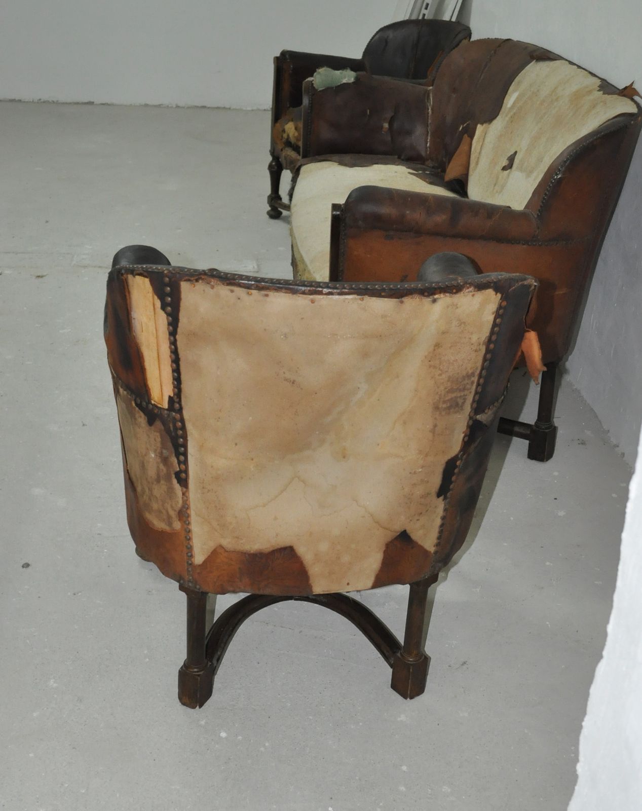 Original Antique Sofa Set photo Furniture