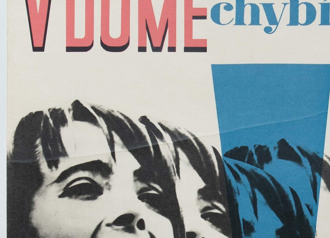 Movie Poster, The Boy Is Missing In The House, Břetislav šebek, 1970 photo Art