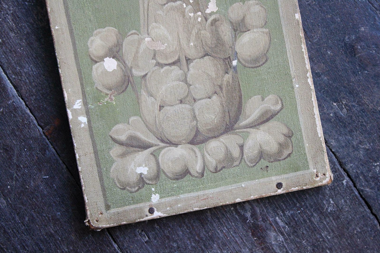 photo furniture Early 20th C Painted Frieze, Manner Of Albert Hayes, South Ken System London