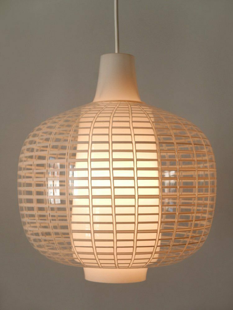 3307.0 Mid Century Modern Nervi Pendant Lamp By Aloys Ferdinand Gangkofner For Peill And Putzler 1950s photo