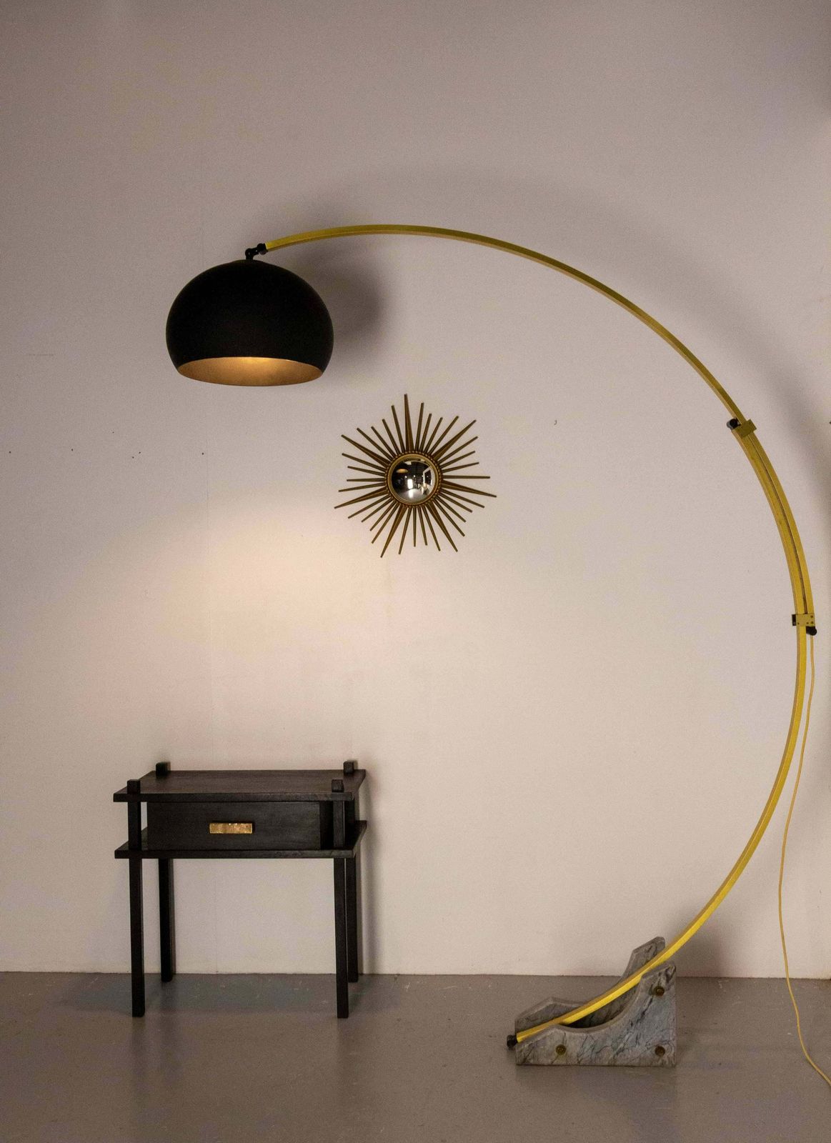 photo furniture Floor Lamp Arc By Goffredo Reggiani, Italian Lampadaire, Circa 1970