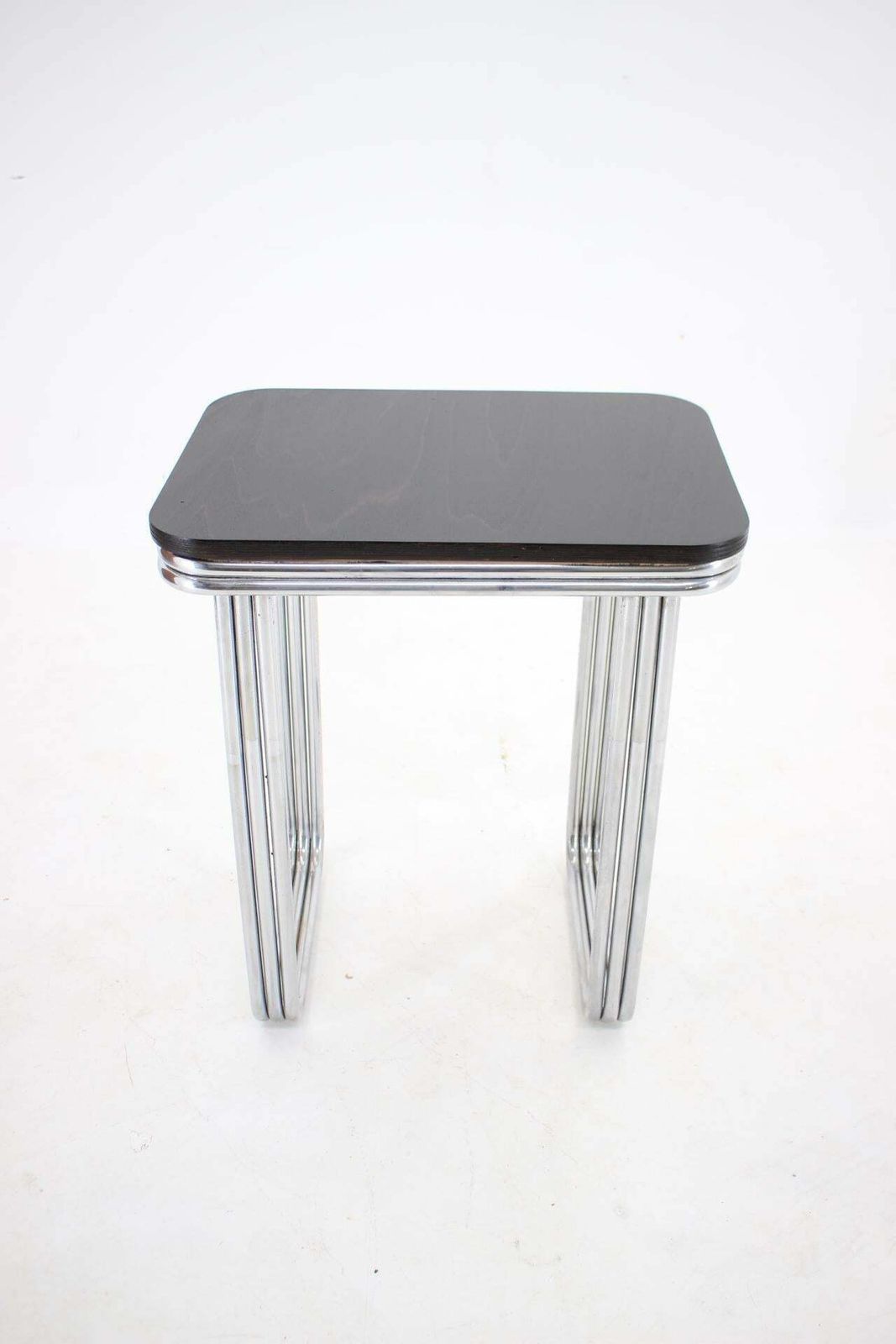 photo furniture Bauhaus Art Deco Tubular Steel Chrom Table   1930s
