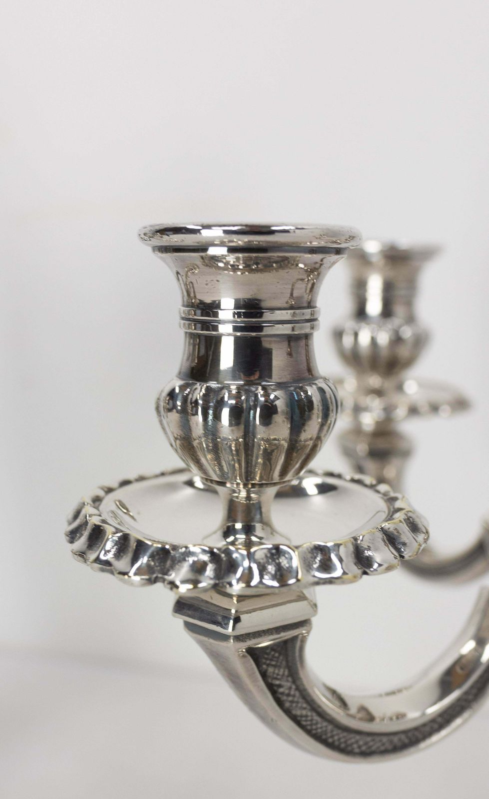 Pair Of Bronze Candleholders Louis XV Style, French, Late 19th Century photo buy